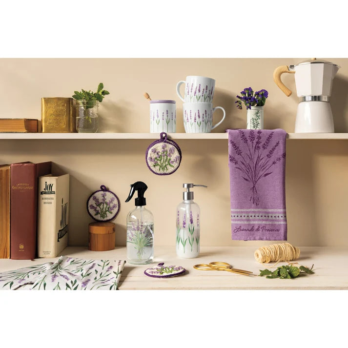 LAVENDER JACQUARD DISHTOWEL
