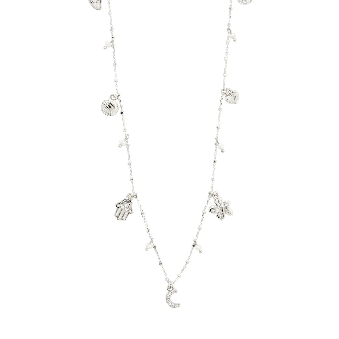 PRUCENCE RECYCLED NECKLACE SILVER-PLATED
