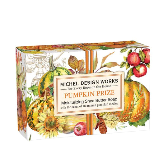 MICHEL DESIGN WORKS - PUMPKIN PRIZE 4.5 OZ BOXED SOAP