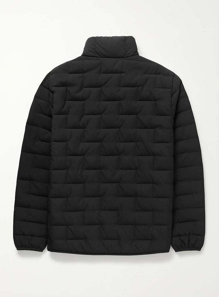 DORIAN - ULTRALIGHT FINE-LINE HEAT-SEALED QUILTED JACKET "BLACK"