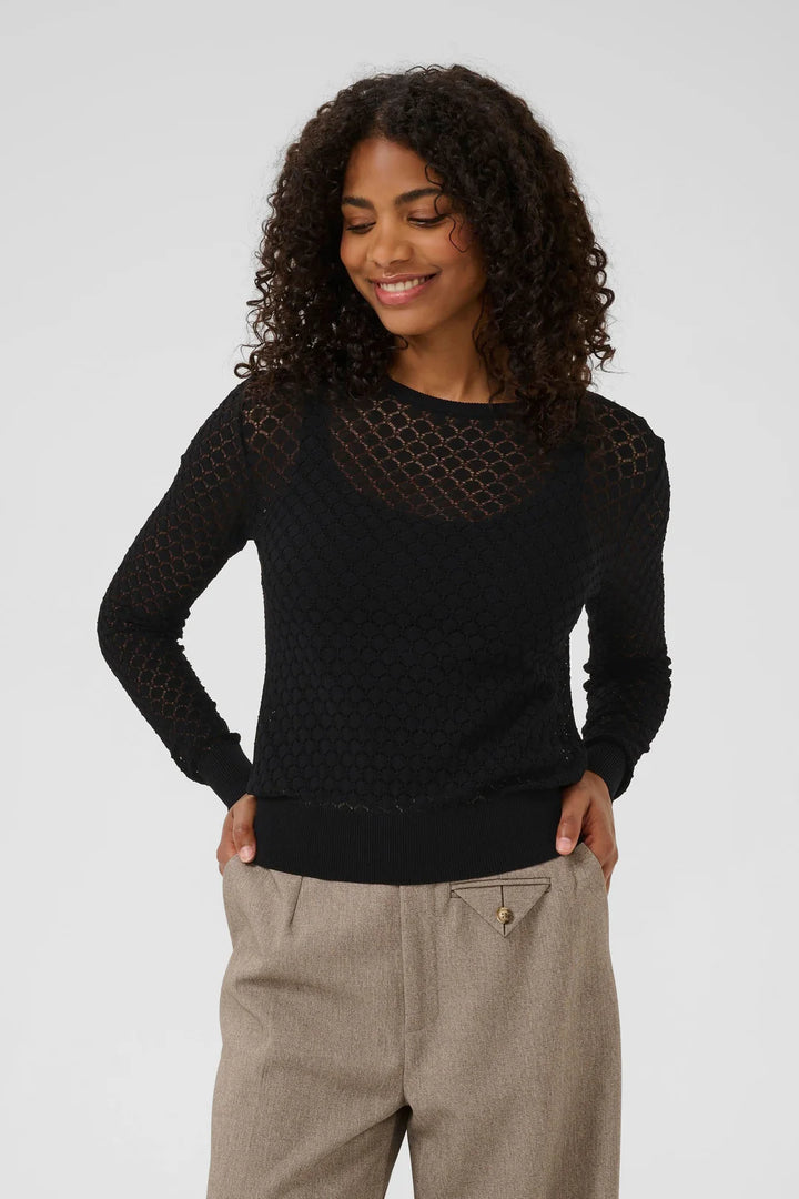 KARAIKO PULLOVER "BLACK DEEP"