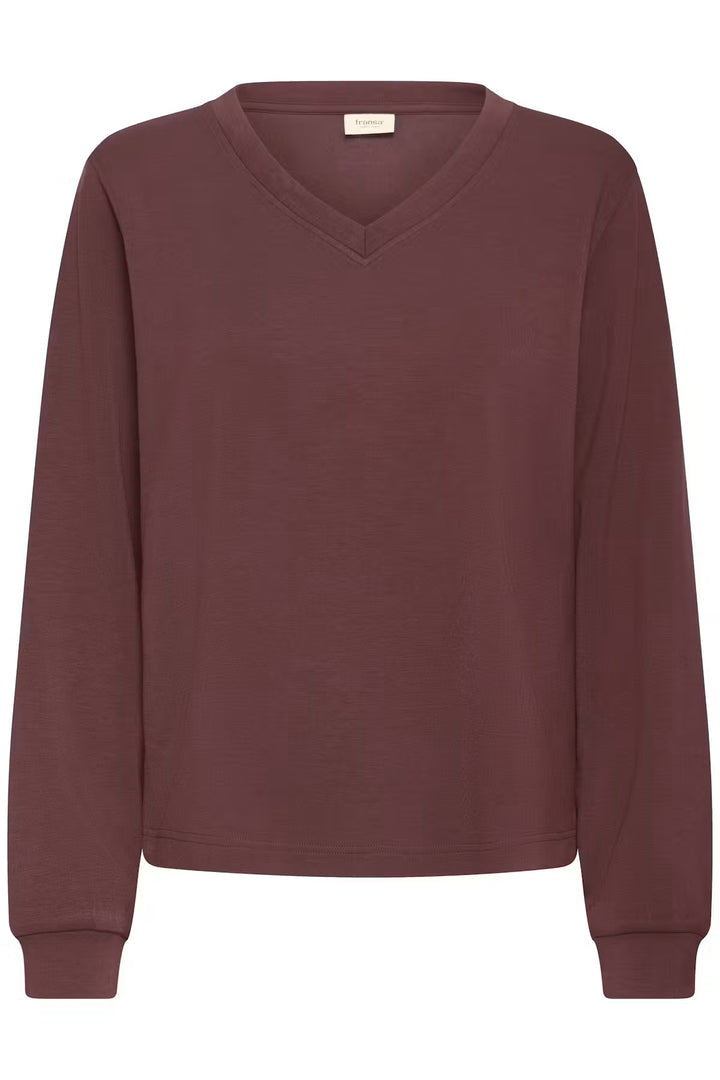 FRAURORA SWEATSHIRT "RUM RAISIN"
