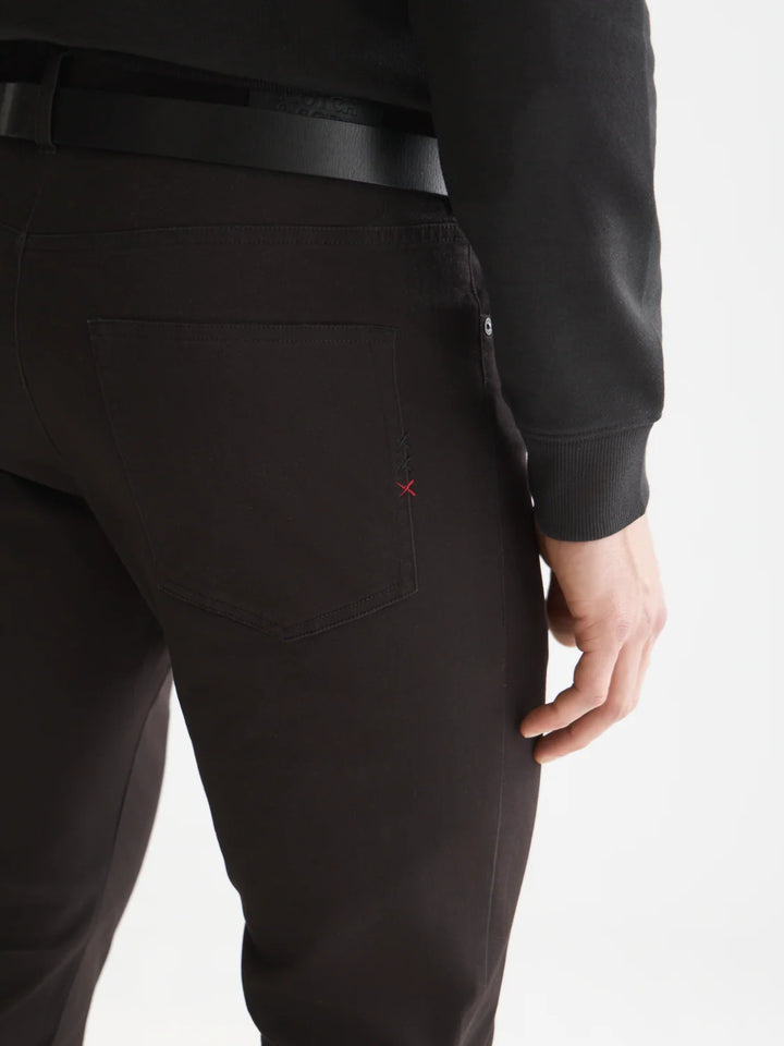 RALSTON STRETCH COTTON-TWILL 5 POCKET PANT "METEORITE"