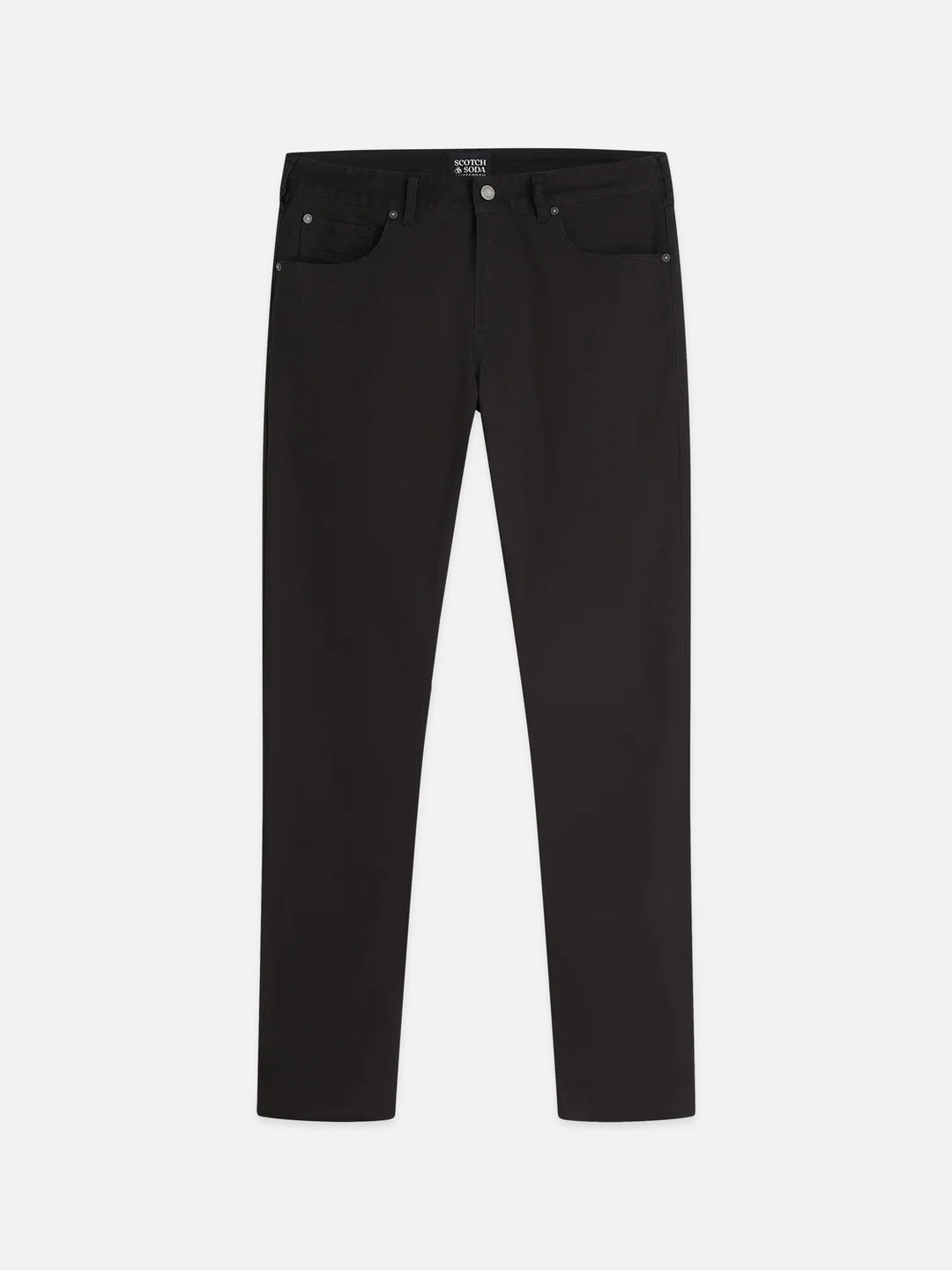 RALSTON STRETCH COTTON-TWILL 5 POCKET PANT "METEORITE"