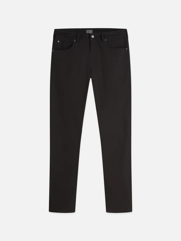 RALSTON STRETCH COTTON-TWILL 5 POCKET PANT "METEORITE"