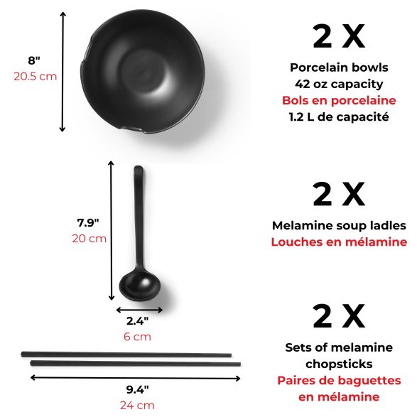 RAMEN SET - 8 PIECES