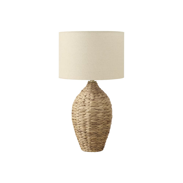 NATURAL RATTAN TABLE LAMP 30&