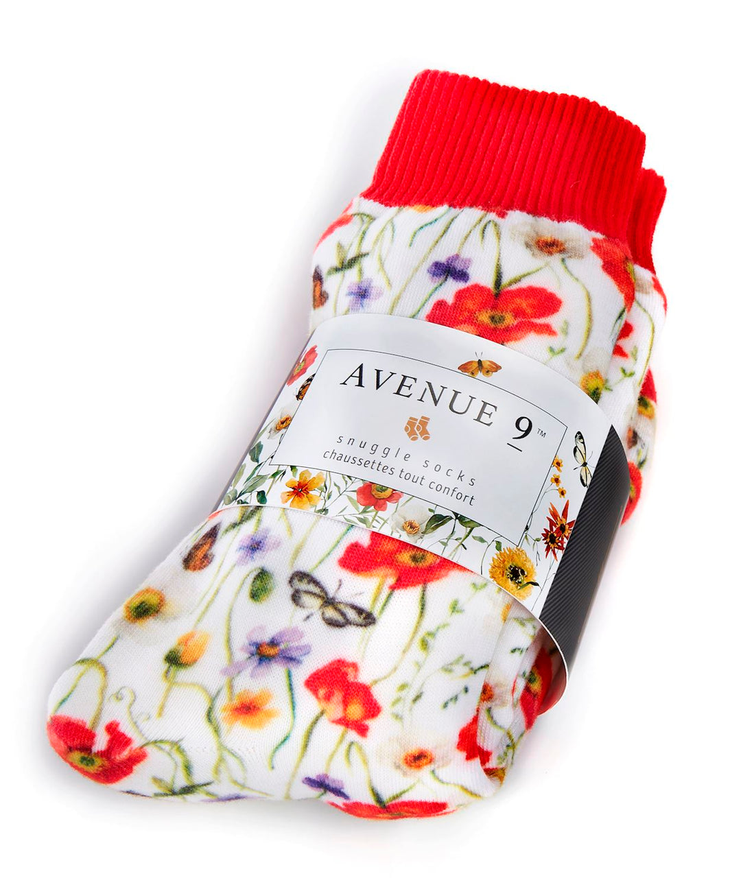 FLORAL READING SOCKS