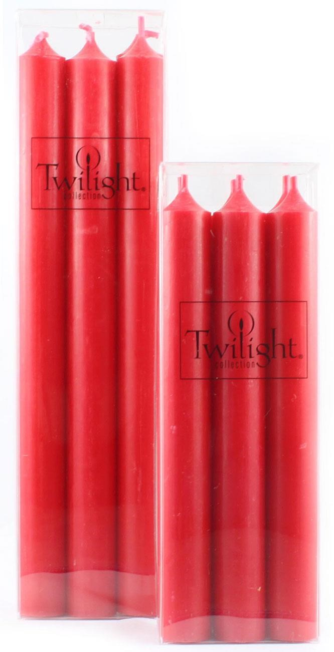 CANDLE 10" - RED (6)