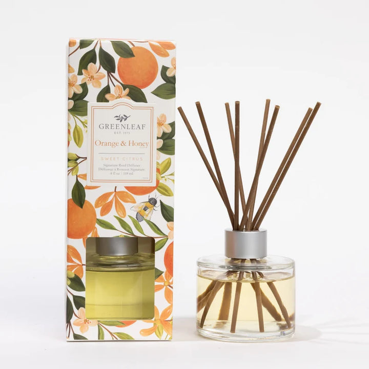 ORANGE &amp; HONEY REED DIFFUSER