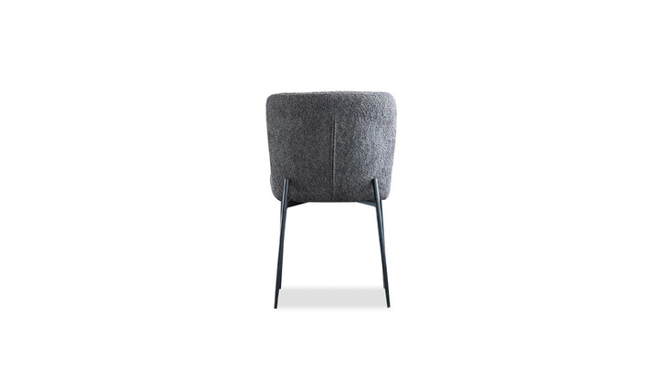 REEF DINING CHAIR "CHALKBOARD GREY WITH BLACK BASE"