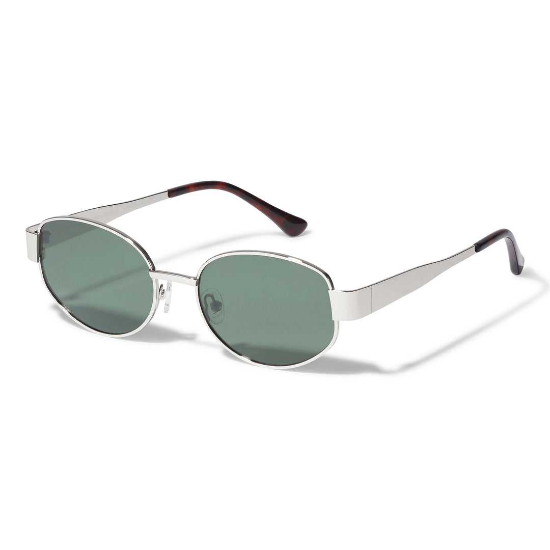 REILLY SUNGLASSES "BROWN/SILVER"