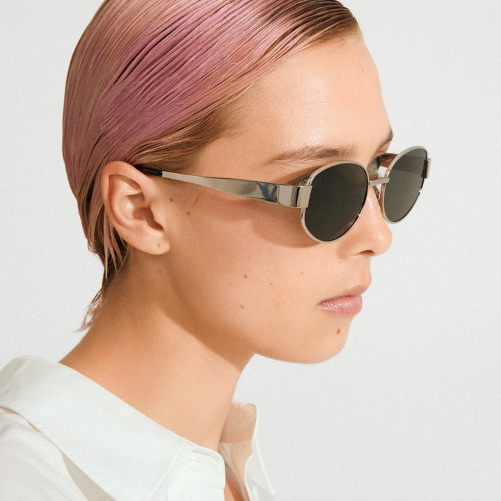 REILLY SUNGLASSES "BROWN/SILVER"