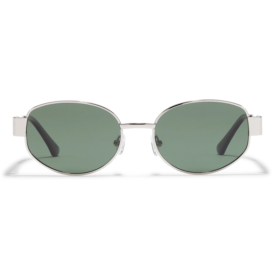 REILLY SUNGLASSES "BROWN/SILVER"
