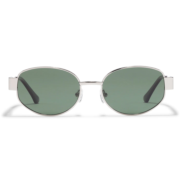 REILLY SUNGLASSES "BROWN/SILVER"