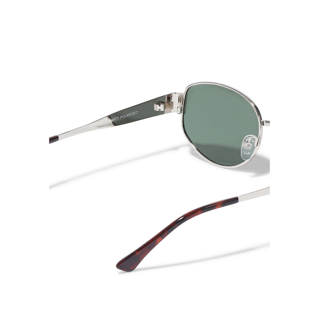 REILLY SUNGLASSES "BROWN/SILVER"