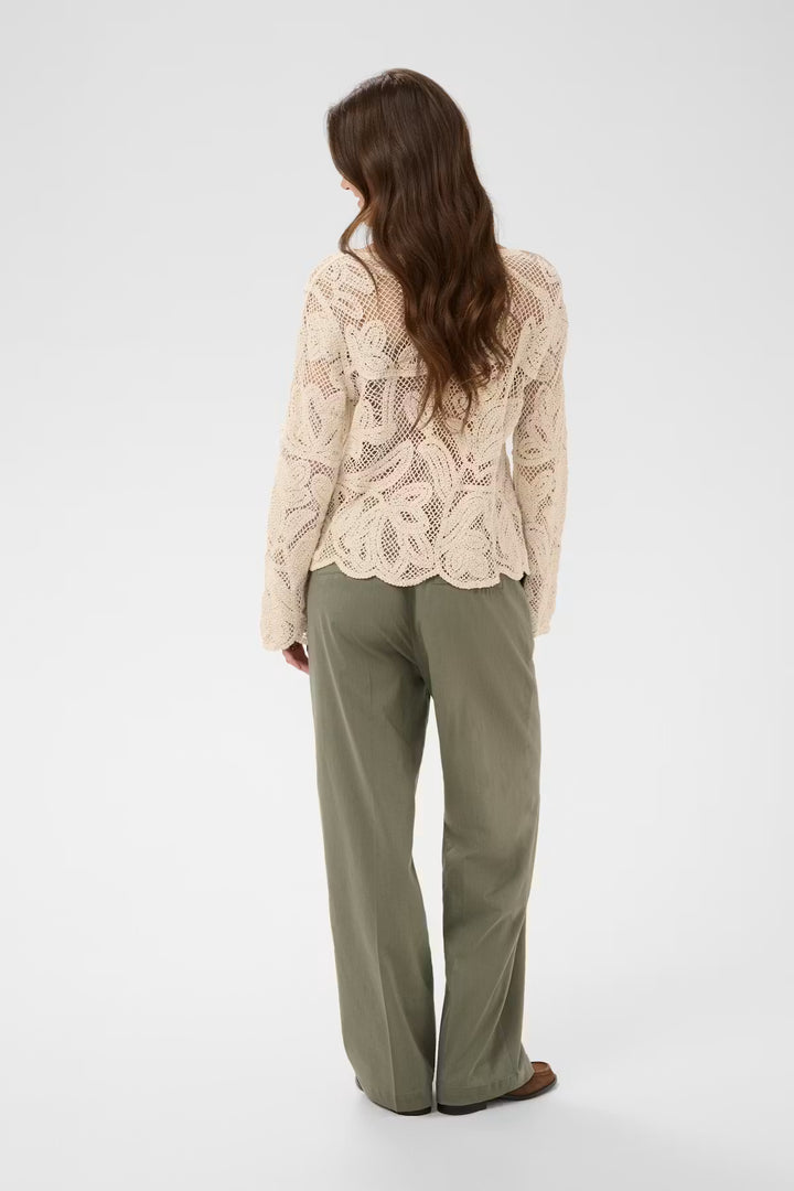 CRRELON CARDIGAN "NATURE UNDYED COLOUR"