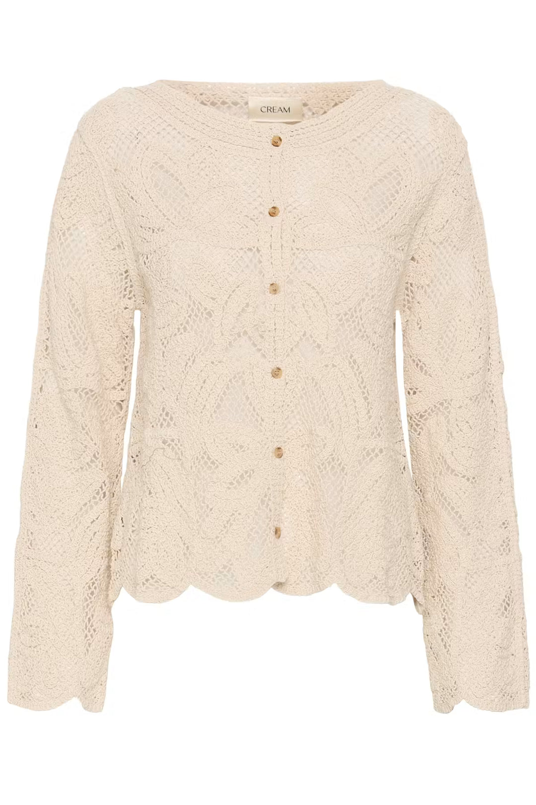 CRRELON CARDIGAN "NATURE UNDYED COLOUR"