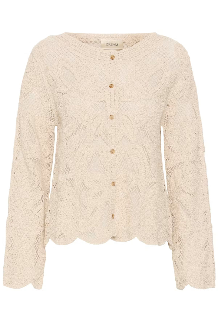 CRRELON CARDIGAN "NATURE UNDYED COLOUR"