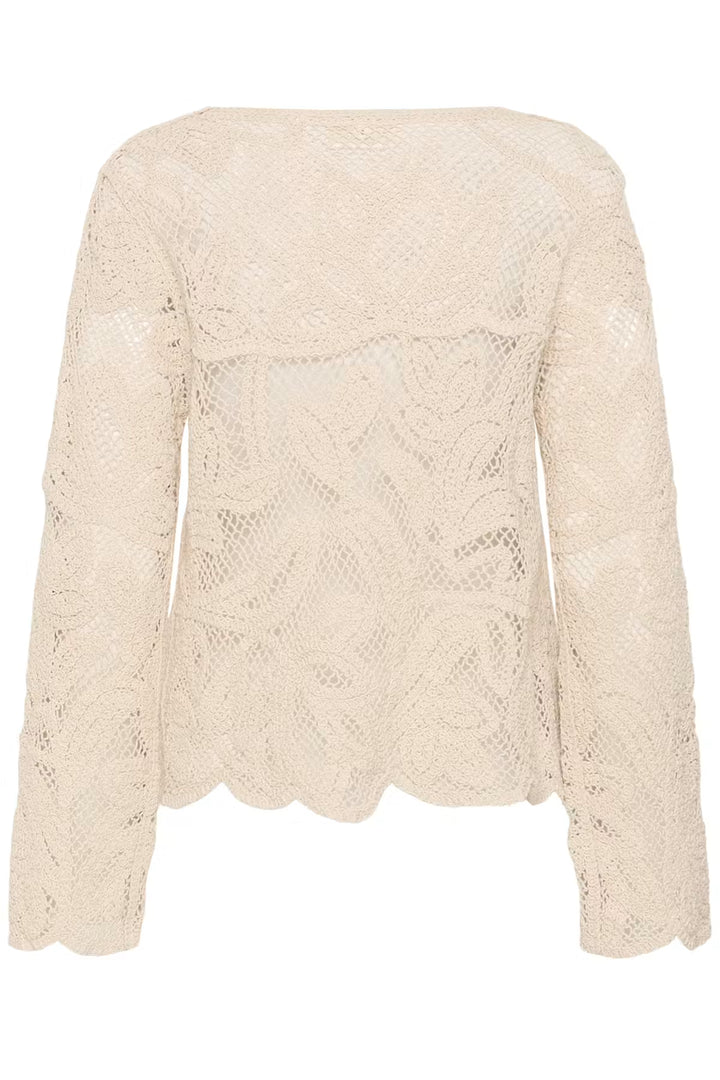 CRRELON CARDIGAN "NATURE UNDYED COLOUR"