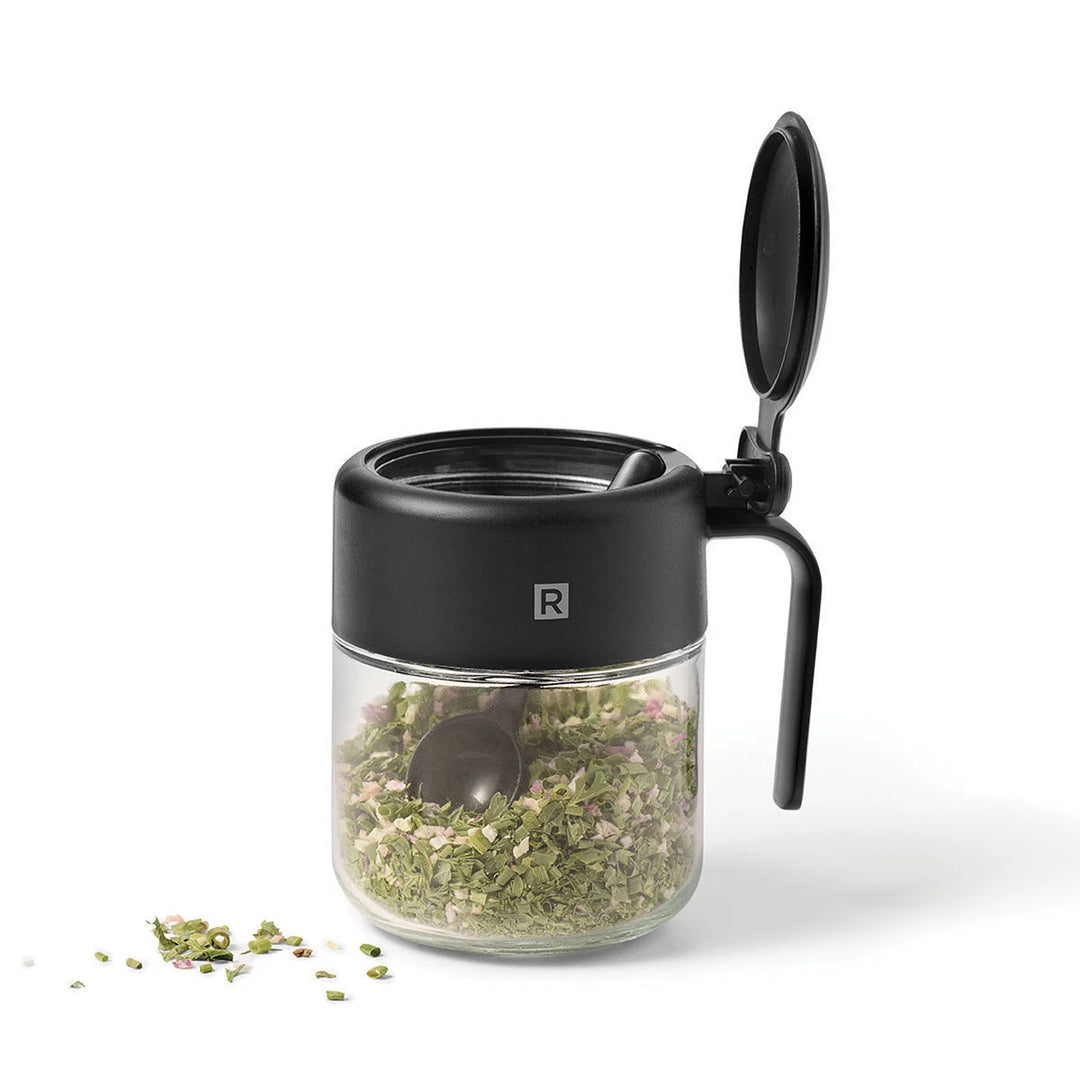 RICARDO CONDIMENT JAR WITH SPOON - 11oz / 320ml