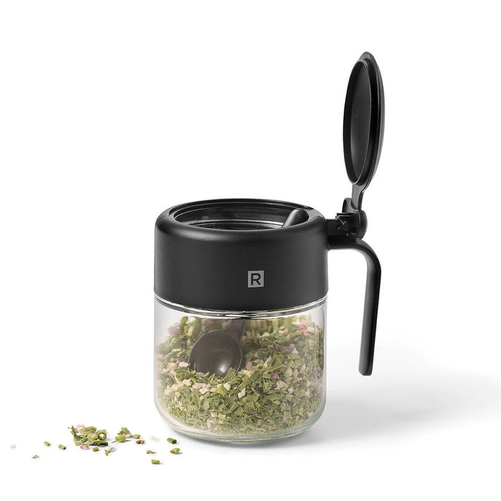 RICARDO CONDIMENT JAR WITH SPOON - 11oz / 320ml