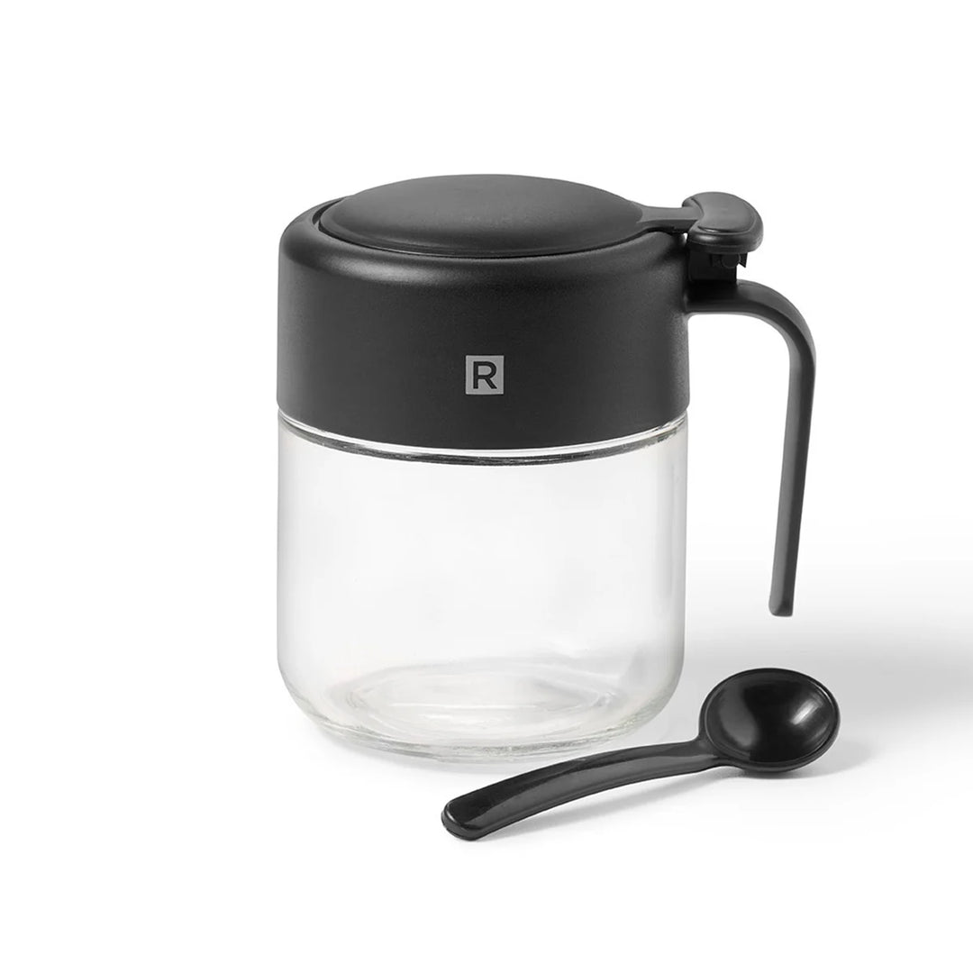 RICARDO CONDIMENT JAR WITH SPOON - 11oz / 320ml