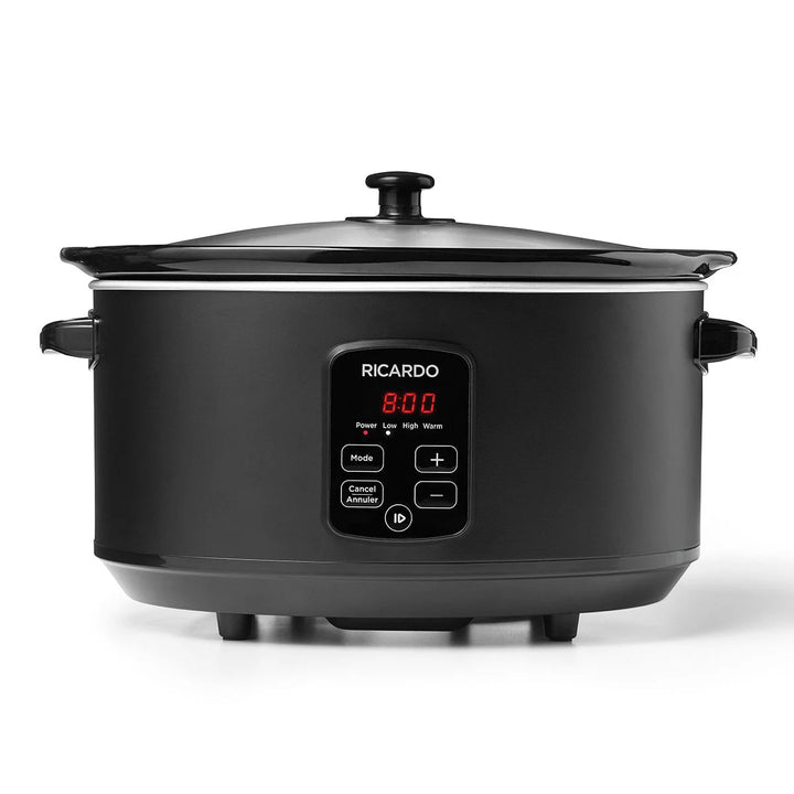 RICARDO DIGITAL PROGRAMMABLE SLOW COOKER - Large 6L