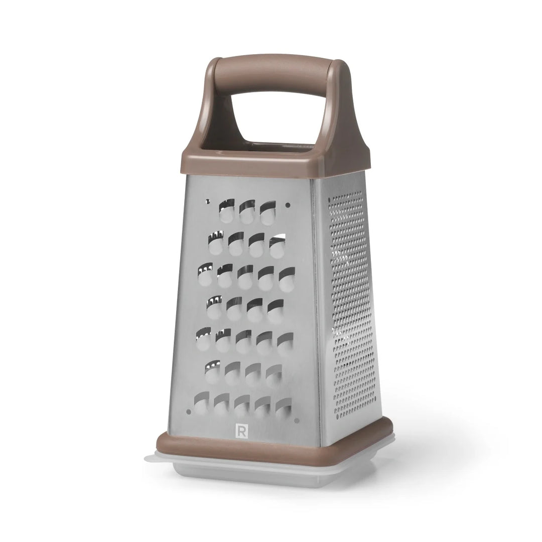 RICARDO FOUR-SIDED GRATER IN STAINLESS STEEL