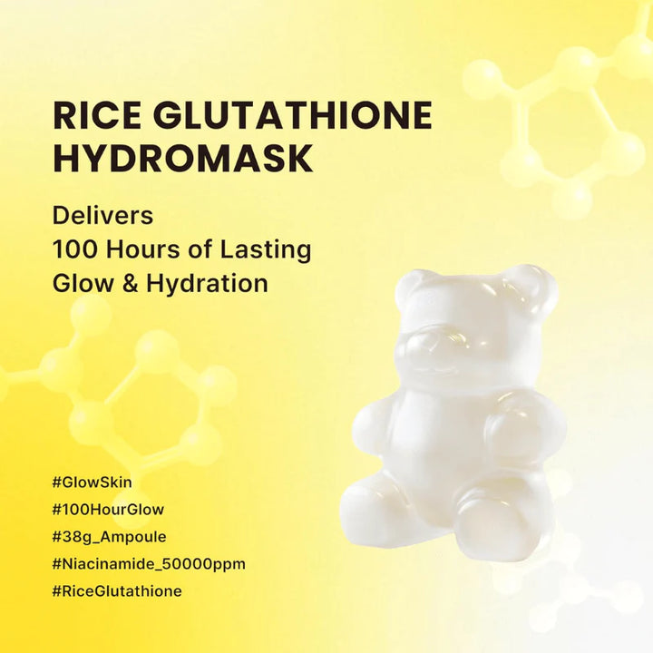 PO:DL RICE GLUTATHIONE HYDROMASK 38G - BOX OF 4PCS