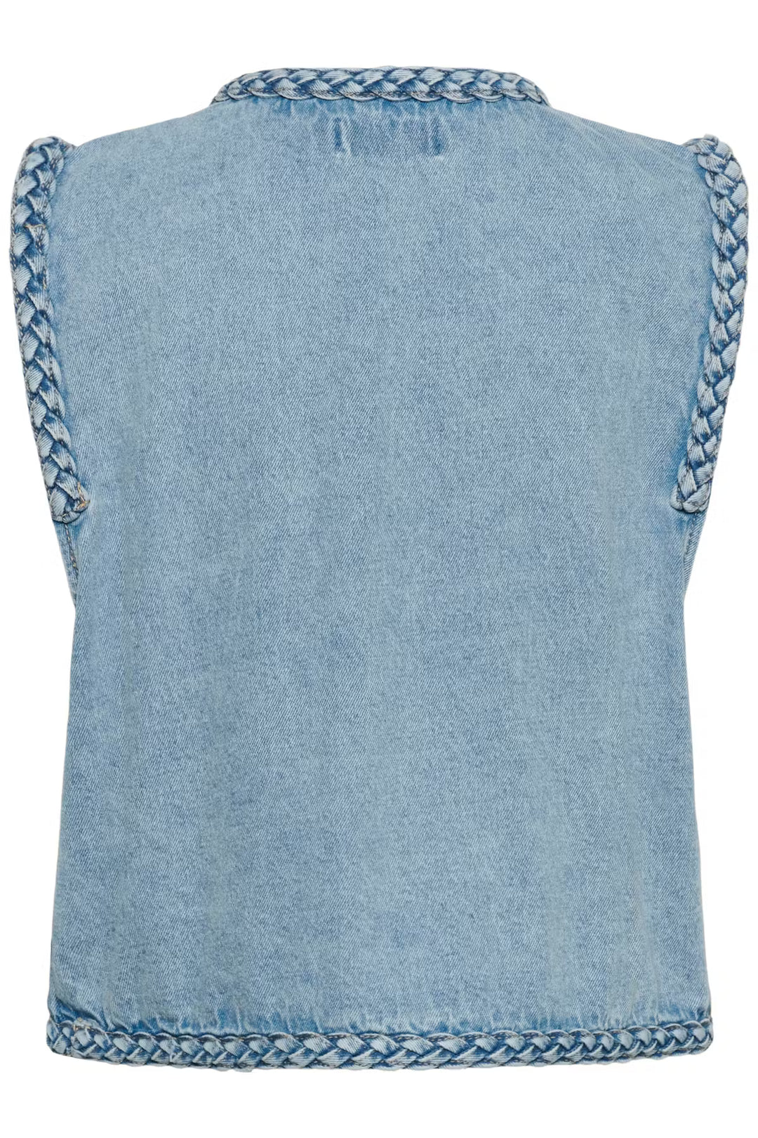 CRRINA WAISTCOAT "DUNCAN MEDIUM BLUE DENIM"