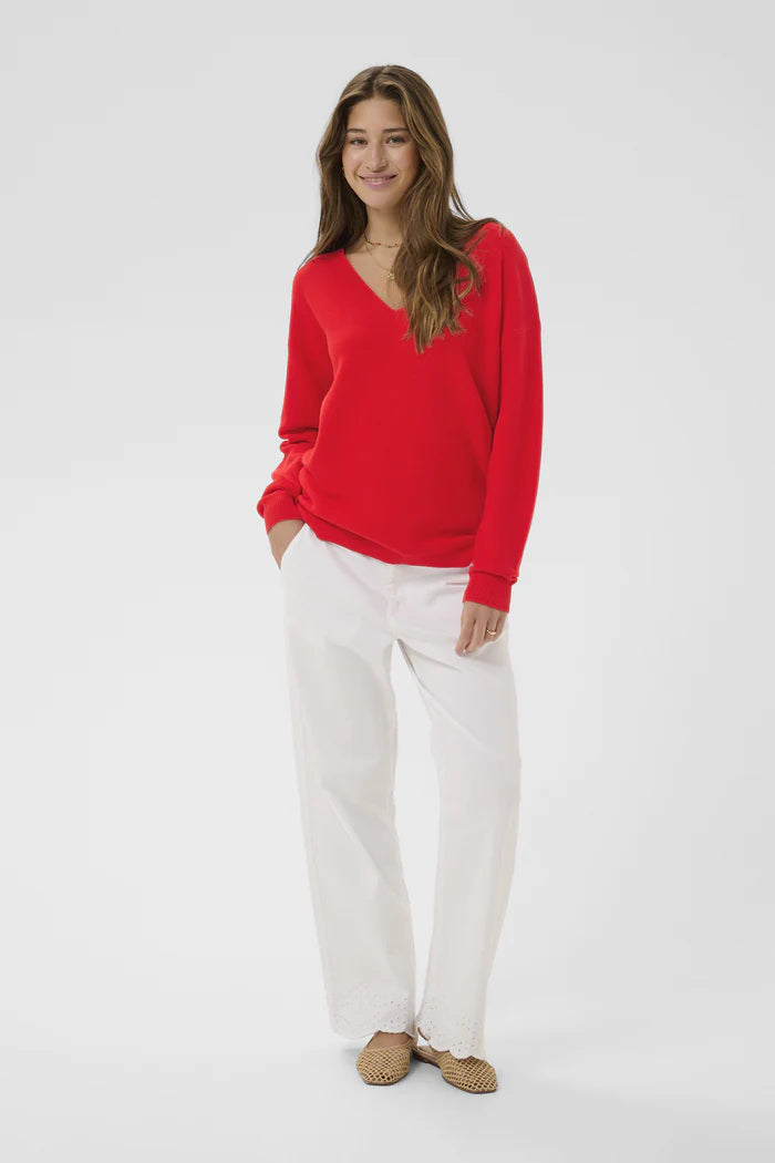 CRSILLAR PULLOVER "HIGH RISK RED"