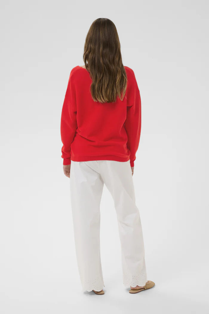 CRSILLAR PULLOVER "HIGH RISK RED"