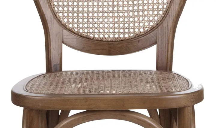 RIVALTO DINING CHAIR - SET OF 2 "BROWN"