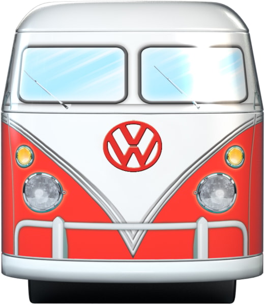 VW ROAD TRIP SHAPED TIN - 550-PIECE PUZZLE
