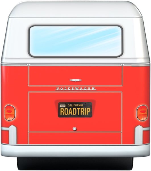 VW ROAD TRIP SHAPED TIN - 550-PIECE PUZZLE
