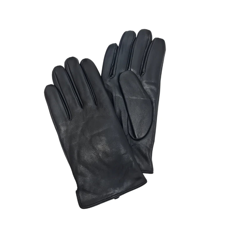 ROCHELIER CHINESE DEERSKIN MEN'S LEATHER GLOVE - BLACK L