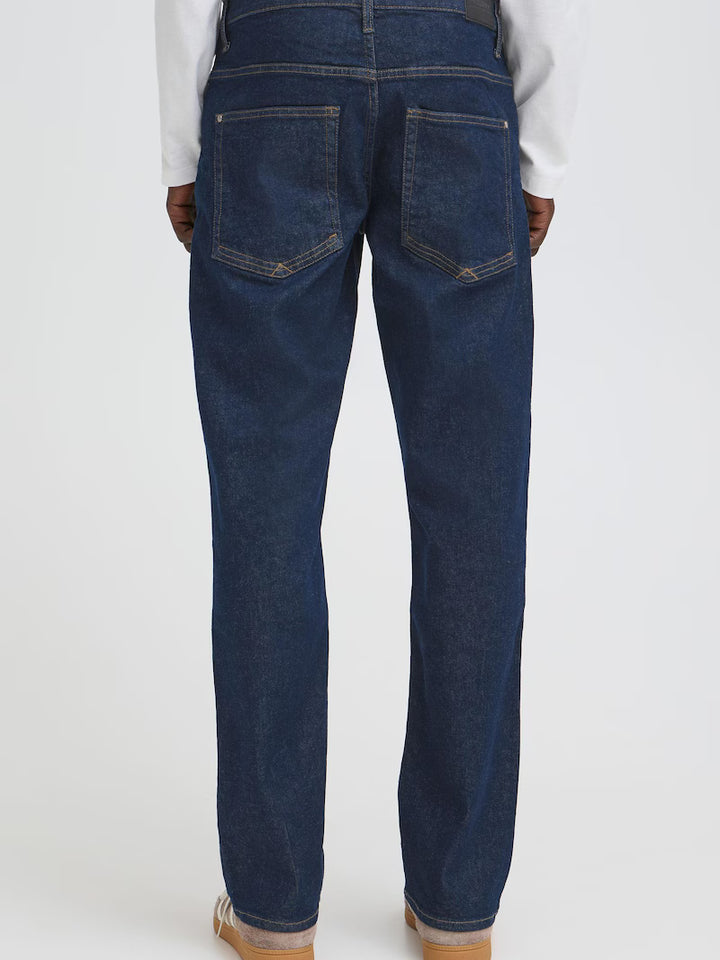 BHROCK REG FIT JEANS "BLUE DENIM UNWASHED"