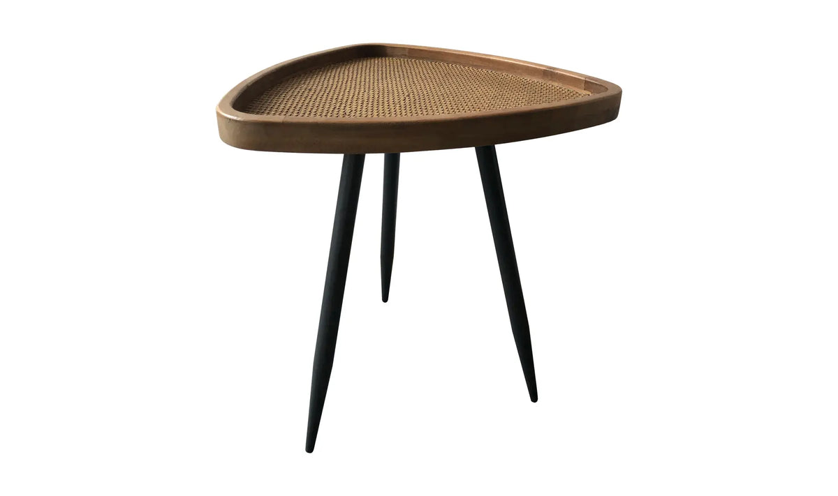 ROLLO RATTAN SIDE TABLE –