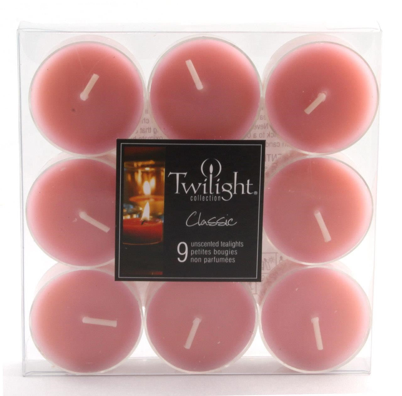 COLOURED TEALIGHTS - BABY ROSA (9)