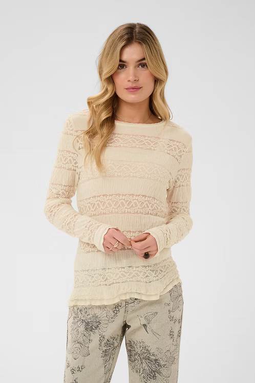 CRROSEL SHIRT "BLEACHED SAND"