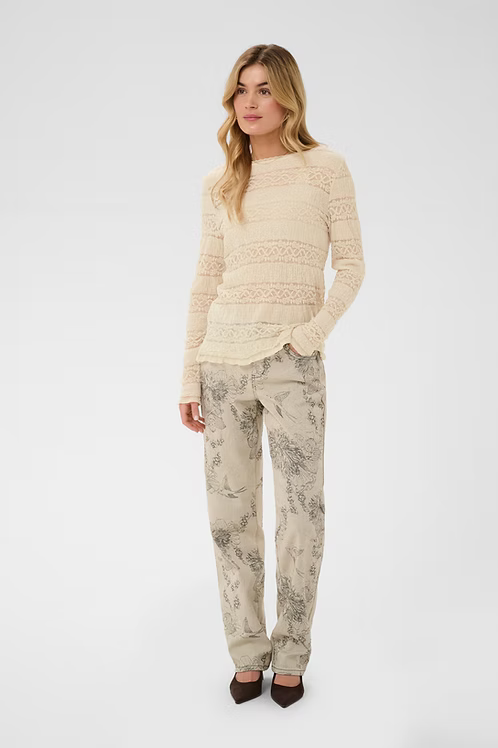 CRROSEL SHIRT "BLEACHED SAND"