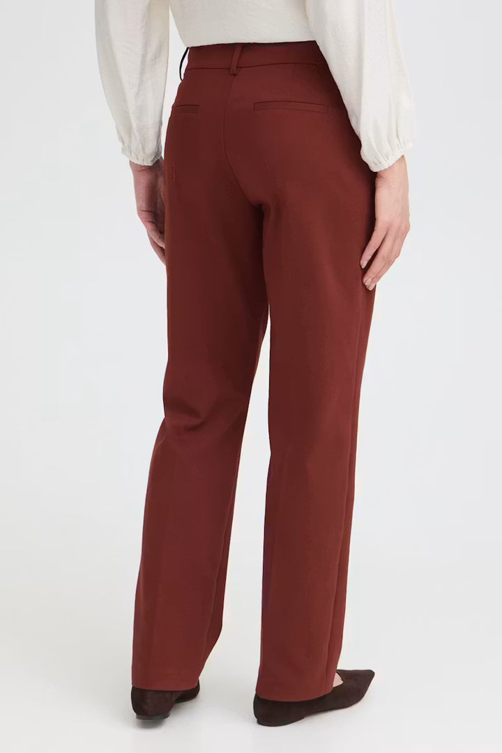 FRVITAE TESSA PANTS "RUM RAISIN"