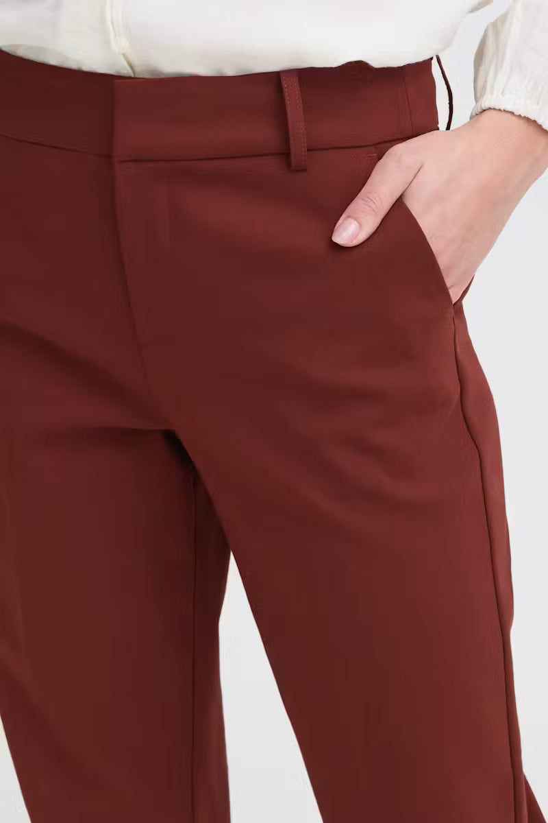 FRVITAE TESSA PANTS "RUM RAISIN"