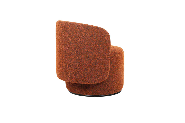 BIARRITZ SWIVEL LOUNGE CHAIR "RUST"