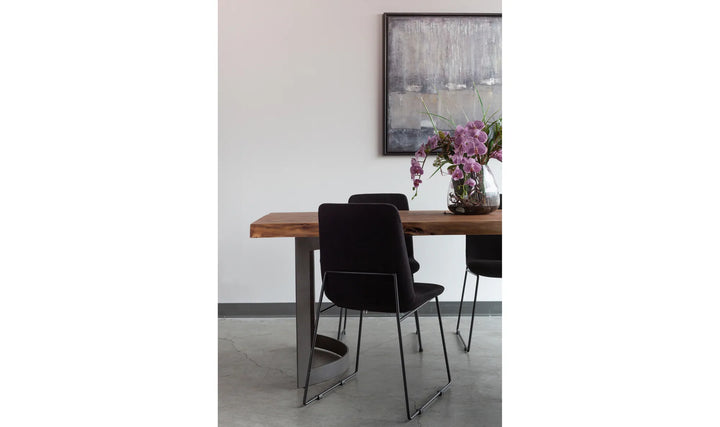 RUTH DINING CHAIR BLACK - SET OF TWO