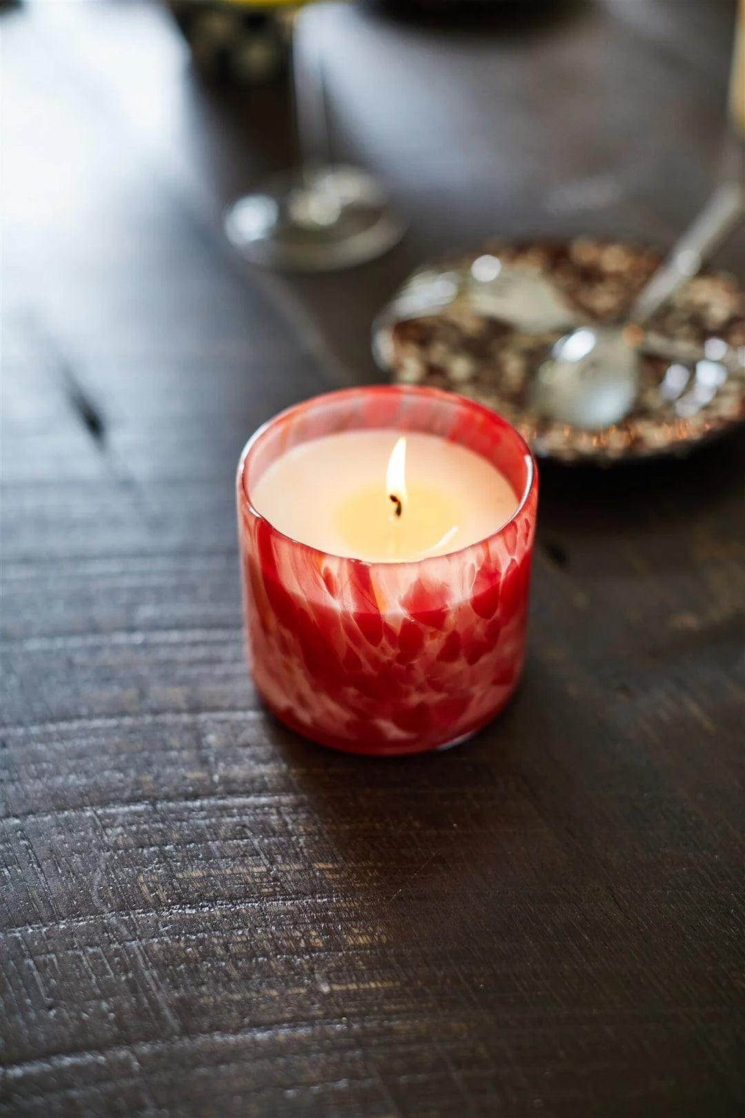 LUXE 80Z SAFFRON ROSE CANDLE