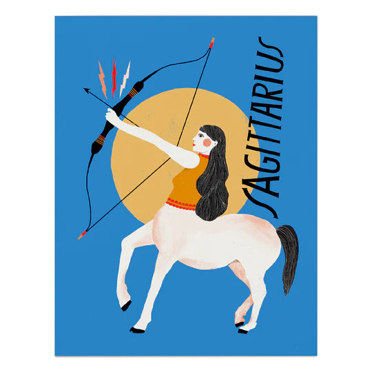 GREETING CARDS - "SAGITTARIUS"