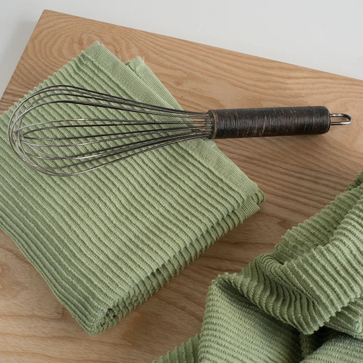 RIPPLE SAGE GREEN DISHTOWEL