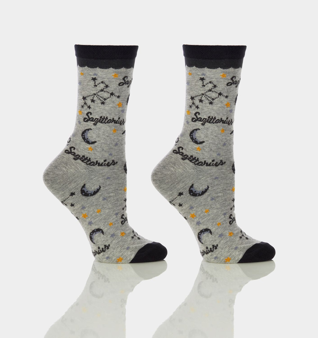 ASTROLOGICAL SAGITTARIUS CREW SOCKS